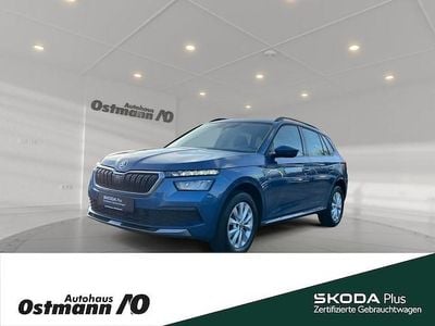 Gebraucht Skoda Kamiq Ambition 95 PS (69 kW) 2022 Titanblau metallic SUV