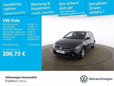 Rauchgrau metallic Neu 2026 VW Polo Basis Limousine | 19.980 € (Guter Preis)