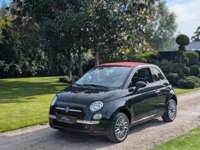 Gebraucht Fiat 500 Lounge 69 PS (50 kW) 2014 Schwarz Cabrio