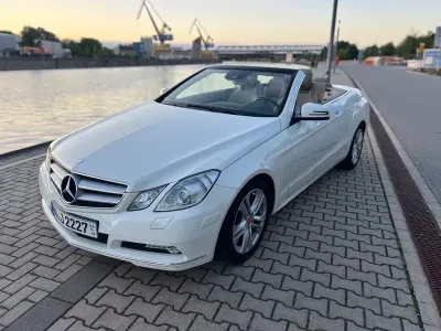 Gebraucht Mercedes E350 272 PS (200 kW) 2012 Weiß Cabrio