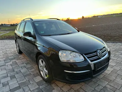 Gebraucht VW Golf VI Trendline 105 PS (77 kW) 2008 Schwarz Kleinwagen