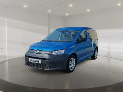Gebraucht VW Caddy Basis 102 PS (75 kW) 2021 Costa azul metallic Van / Kleinbus