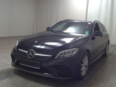 Usata Mercedes C220 AMG line 194 CV (142 kW) 2019 Nero Berlina