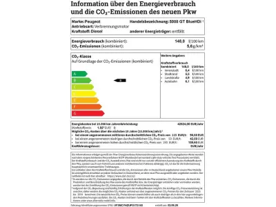 Gebraucht Peugeot 5008 GT 131 PS (96 kW) 2024 Weiß SUV