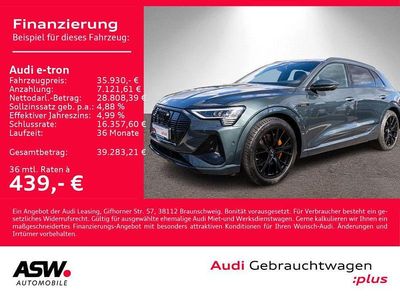 Gebraucht Audi e-tron S-Line 300 kW (408 PS) 2022 Individuallackierungen audi ex SUV