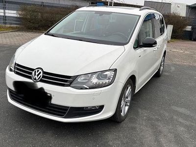 Gebraucht VW Sharan Comfortline 177 PS (130 kW) 2013 Weiß Van / Kleinbus