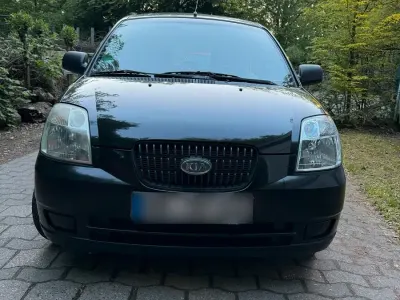 Gebraucht Kia Picanto 48 PS (35 kW) 2005 Schwarz Kleinwagen