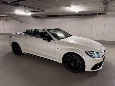Weiß Gebraucht 2017 Mercedes C63 AMG AMG Cabrio | 57.900 € (Etwas zu teuer)
