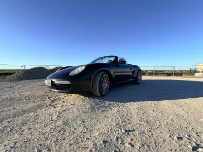 Second-hand Porsche Boxster 280 CP (205 kW) 2007 Negru Cabrio