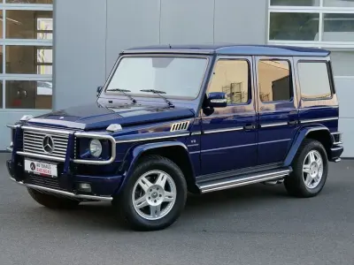 Gebraucht Mercedes G55 AMG AMG 476 PS (350 kW) 2005 Designo mysticblau SUV
