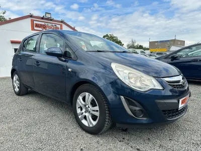 Gebraucht Opel Corsa 75 PS (55 kW) 2012 Blau Kleinwagen