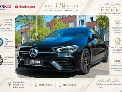 Gebraucht Mercedes CLA35 AMG AMG 306 PS (225 kW) 2021 Kosmosschwarz  metalliclack Coupé