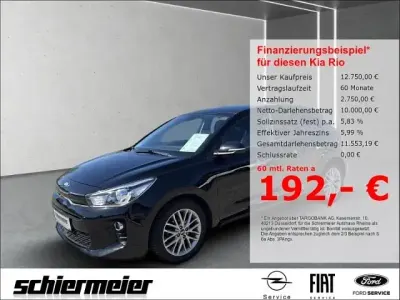 Gebraucht Kia Rio DREAM-TEAM Edition 84 PS (61 kW) 2019 Schwarz Limousine