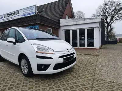 Gebraucht Citroën C4 Picasso Tendance 109 PS (80 kW) 2009 Weiß Van / Kleinbus
