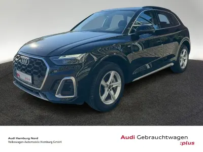 Gebraucht Audi Q5 S-Line 367 PS (269 kW) 2023 0e mythosschwarz metallic SUV