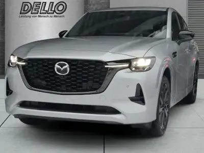 Neu Mazda CX-60 Homura-Line 327 PS (240 kW) 2025 Sonic silver metallic SUV