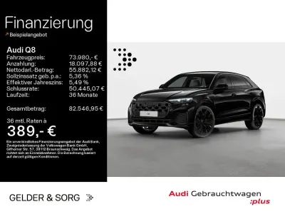 Gebraucht Audi Q8 Ambiente 286 PS (210 kW) 2024 Mythosschwarz metallic SUV