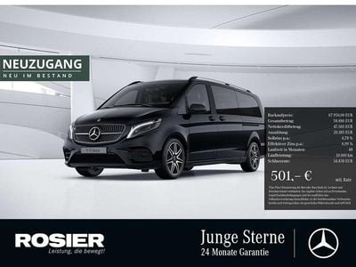 Usata Mercedes V300 Avantgarde 237 CV (174 kW) 2024 Nero Monovolume