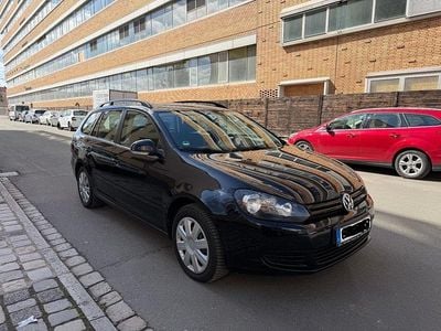 Gebraucht VW Golf VI Trendline 105 PS (77 kW) 2010 Schwarz Kleinwagen