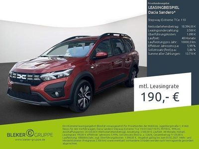 Usata Dacia Sandero Extreme 110 CV (80 kW) 2025 Verde Utilitaria