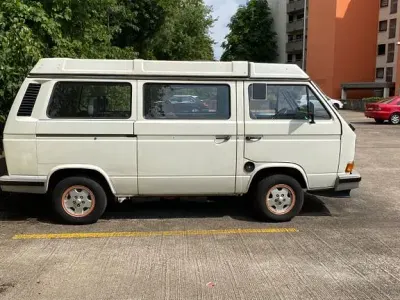 Gebraucht VW Multivan 111 PS (81 kW) 1989 Weiß Van / Kleinbus