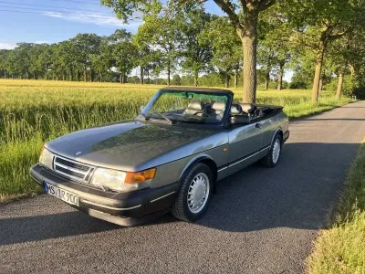 Gebraucht Saab 900 Cabriolet 141 PS (103 kW) 1994 Grau Cabrio