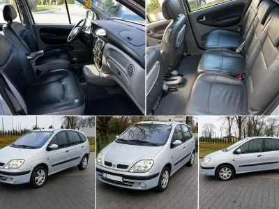 Gebraucht Renault Scénic 107 PS (78 kW) 2002 Silber Van / Kleinbus