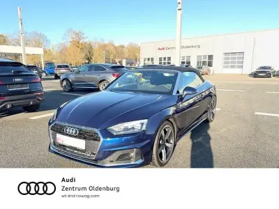 Gebraucht Audi A5 Cabriolet Advanced Plus 150 PS (110 kW) 2024 Navarrablau metallic Cabrio