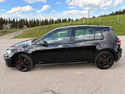Used VW Golf VII GTI 230 HP (169 kW) 2013 Black Sedan
