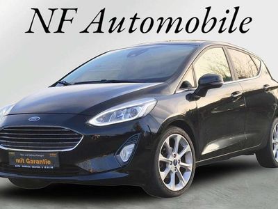 Iridiumschwarz metallic Gebraucht 2017 Ford Fiesta Titanium Kleinwagen | 9.980 € (Fairer Preis)