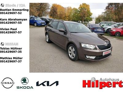 Gebraucht Skoda Octavia Elegance 140 PS (102 kW) 2013 Topazbraun metallic (metallic) Kombi