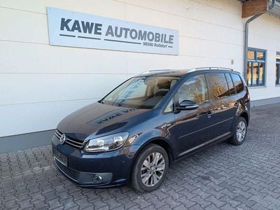 Gebraucht VW Touran Life 105 PS (77 kW) 2013 Blau Van / Kleinbus