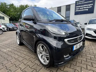 Gebraucht Smart ForTwo Cabrio Brabus 102 PS (75 kW) 2012 Schwarz Cabrio