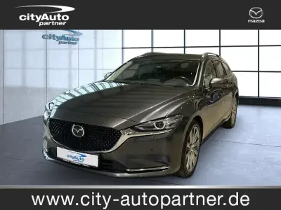 Begagnad Mazda 6 Exclusive-Line 194 HK (142 kW) 2024 Grå Kombi