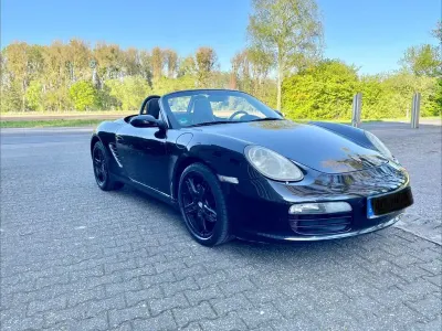 Second-hand Porsche Boxster 239 CP (175 kW) 2004 Negru Cabrio