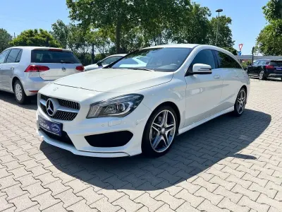 Gebraucht Mercedes CLA250 AMG line 211 PS (155 kW) 2015 Weiß Coupé