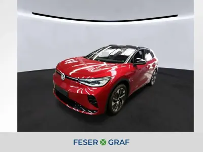 Gebraucht VW ID.4 GTX 219 kW (299 PS) 2023 Kings red metallic schwarz SUV