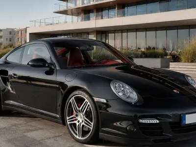 Gebraucht Porsche 911 Turbo 480 PS (353 kW) 2009 Schwarz Coupé