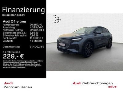 Gebraucht Audi Q4 e-tron Comfort 150 kW (204 PS) 2022 Geysirblau metallic SUV