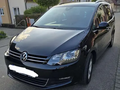 Brugt VW Sharan Trendline 140 HK (102 kW) 2015 Sort MPV