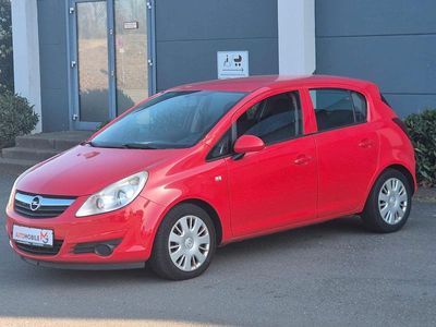 Gebraucht Opel Corsa Edition 60 PS (44 kW) 2008 Rot Kleinwagen