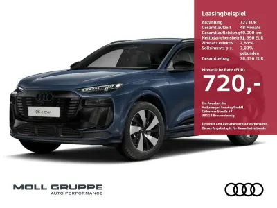 Neu Audi Q6 Sportback e-tron Business 225 kW (306 PS) 2026 Blau SUV