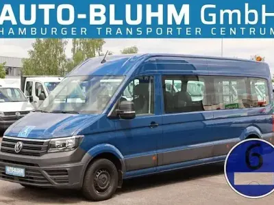 Gebraucht VW Crafter 102 PS (75 kW) 2020 Deep ocean blue Van