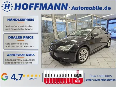 Gebraucht Seat Leon Style 105 PS (77 kW) 2015 Blackmagicperleff. (metallic) Kombi