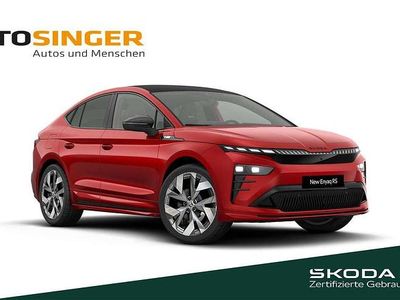 Gebraucht Skoda Enyaq iV RS 250 kW (340 PS) 2025 Velvetrot metallic SUV