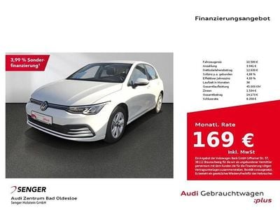 Gebraucht VW Golf VIII Basis 110 PS (80 kW) 2021 Pure white Limousine