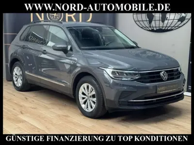 Gebraucht VW Tiguan Sportline 150 PS (110 kW) 2022 Delfingrau metallic (metallic) SUV