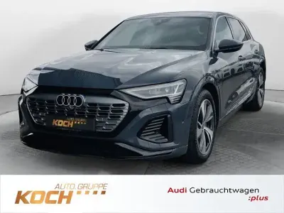Gebraucht Audi Q8 e-tron S-Line 250 kW (340 PS) 2023 Grau SUV