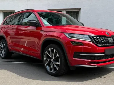 Gebraucht Skoda Kodiaq SportLine 190 PS (139 kW) 2019 Rot SUV