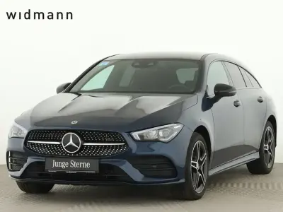 Gebraucht Mercedes CLA250e Shooting Brake AMG 218 PS (160 kW) 2022 Blau Kombi